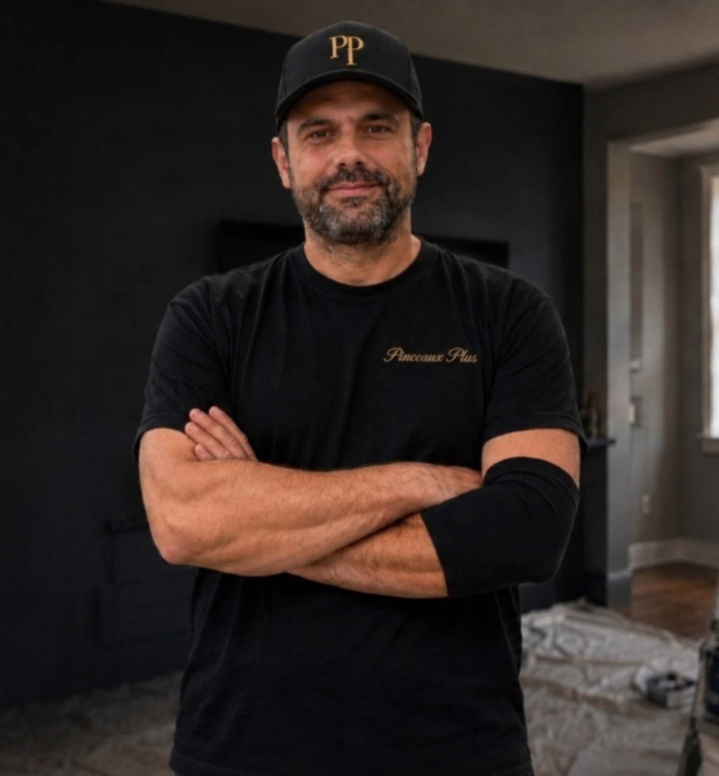 Joel, owner and painter at Pinceaux Plus